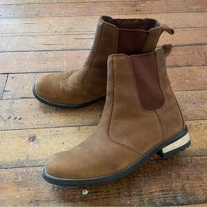 Kodiak Brown Leather Chelsea Boots winter waterproof size 7.5